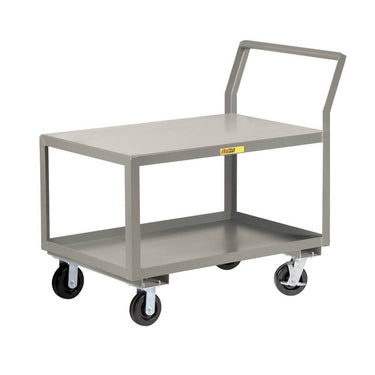 Sloped Handle Heavy-Duty Utility Cart - Model GCK30486PHBRK